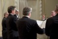 19. 04. 2016 Octet Singers; Jozef Chabroň, Michal Hvorecký © Jan Lukas
