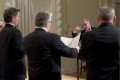 19. 04. 2016 Octet Singers; Jozef Chabroň, Michal Hvorecký © Jan Lukas
