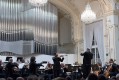 SF Rastislav Štúr dirigent, Dalibor Karvay husle, Čajkovskij, Suchoň foto jan.f.lukas
