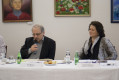 Slovenská filharmónia – tlačová beseda, Marian Lapšanský, Emmanuel Villaume, Izabela Pažítková, Ivan Marton, foto Alexander Trizuljak