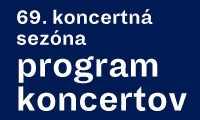 69. koncertná sezóna program koncertov