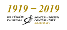 Konzervatórium Bratislava 100 rokov