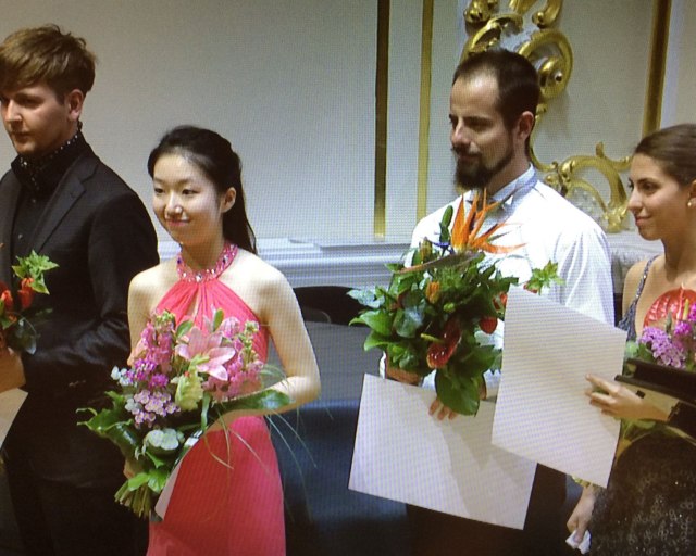 Kórejská klaviristka Su Yeon KIM je víťazkou 8. ročníka Medzinárodnej klavírnej súťaže J. N. Hummela  - Finalisti Hummelovej súťaže, foto Valéria Zacharová 