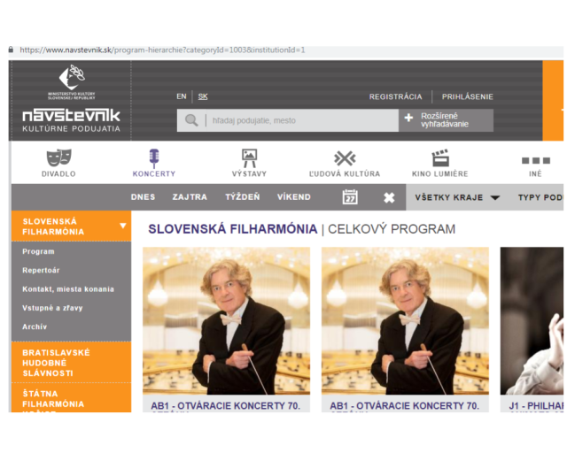 OZNAM - návštevník 