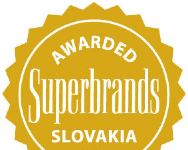 Honorary Slovak Superbrands 2017 Slovenskej filharmónii - Logo ocenenia Spuerbrands awarded Slovakia 2017 
