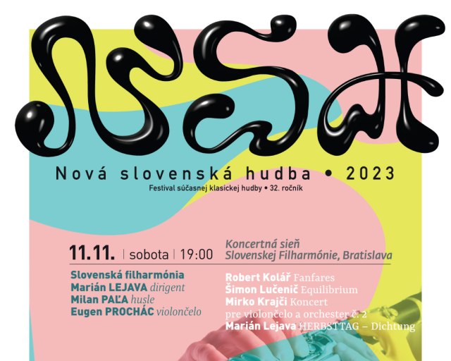 Záverečný koncert festivalu Nová slovenská hudba zaznie v sobotu 11. novembra v bratislavskej Redute - nsh23__1080x1080.cdr 