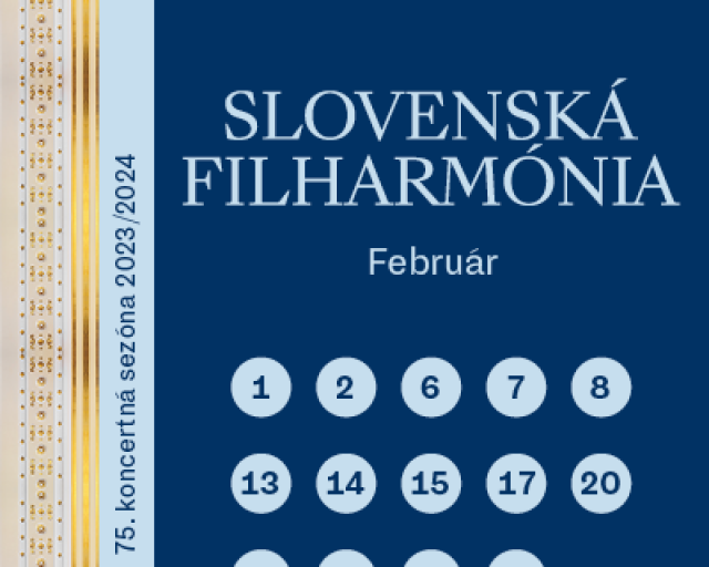 Február v Slovenskej filharmónii - Facebook Cover Photo2 