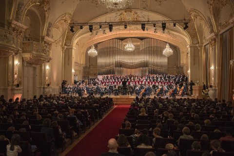 Príbeh hudby Slovenskej filharmónie, Slovenská filharmónia, Slovenský filharmonický zbor, Bratislavský chlapčenský zbor, Gabriel Rovňák